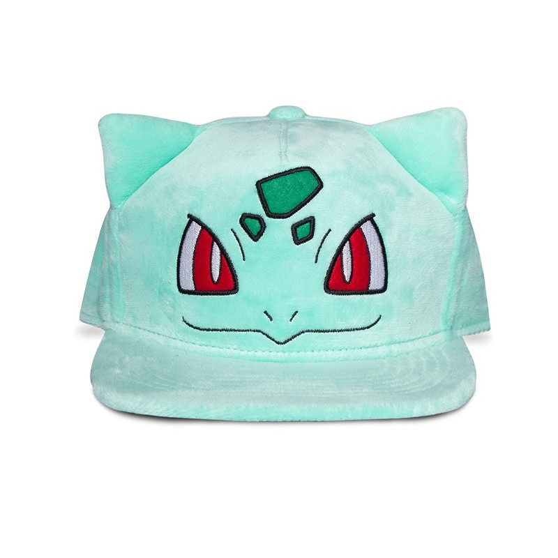 Casquette - Snap Back - Pokemon - Bulbizarre