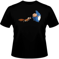 T-shirt - Parodie - Die Eichel Liebe - Blauer Totoro