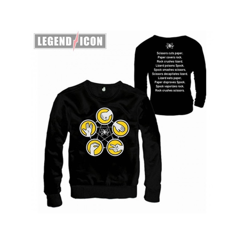 Ponticello - The Big Bang Theory - Pietra, Foglia, Forbice, Lucertola, Spok