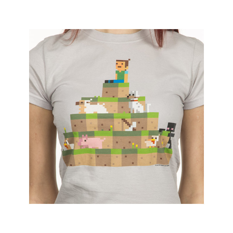 Maglietta - Minecraft - Capybara Hilltop