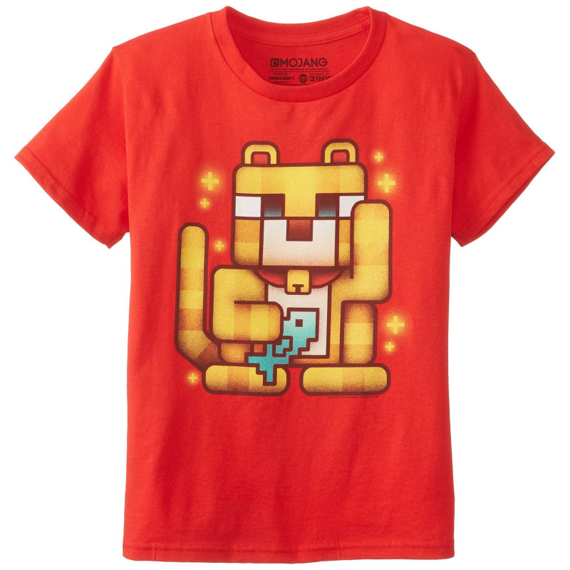 Maglietta - Minecraft - Lucky Ocelot