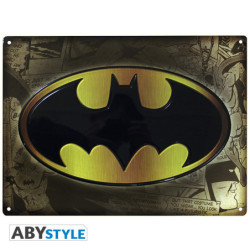 Piastra di metallo - Batman -  - Logo
