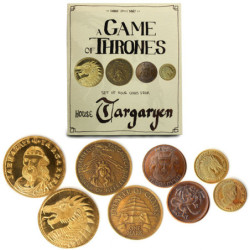 Replica - Il Trono di Spade - Four Coins from House Targaryen