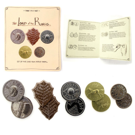 Replica - Il Signore degli Anelli - Middle-Earth - Set of 5 coins