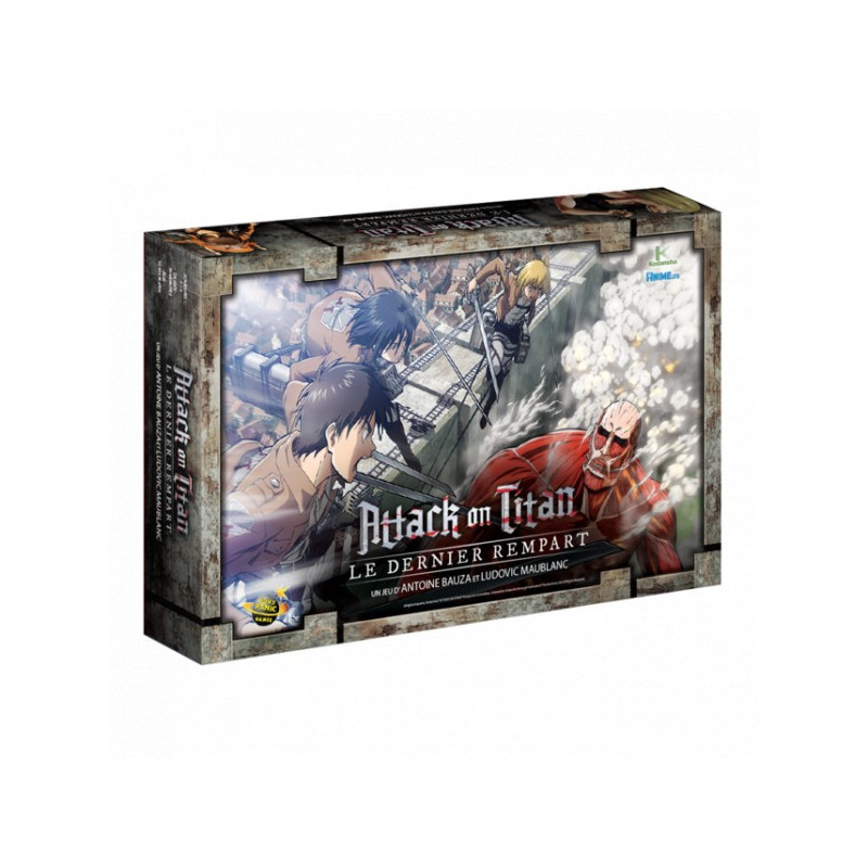 Brettspiele - Würfels - Kooperativ - Attack on Titan - Le Dernier Rempart