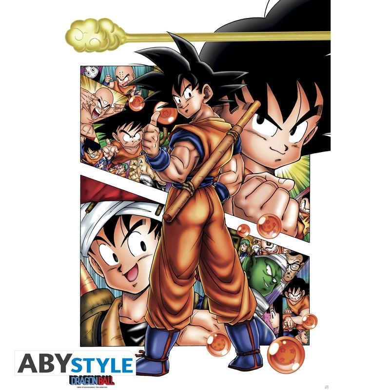 Poster - Arrotolato e termoretraibile - Dragon Ball -  - Son Goku