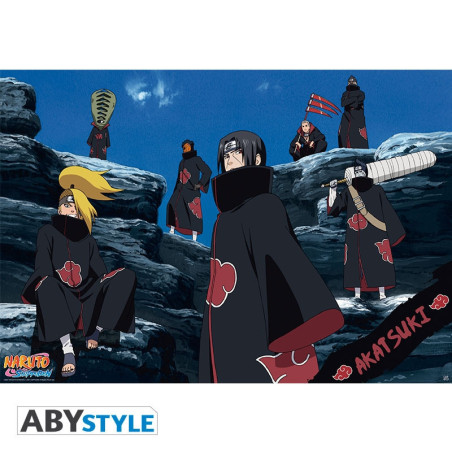 Poster - Arrotolato e termoretraibile - Naruto -  - Akatsuki