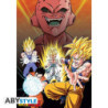 Poster - Arrotolato e termoretraibile - Dragon Ball - Buu Vs Saiyan