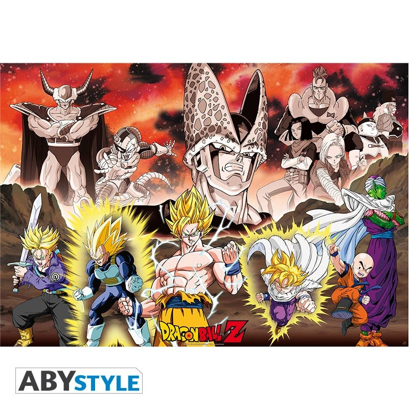 Poster - Arrotolato e termoretraibile - Dragon Ball - Arc Cell