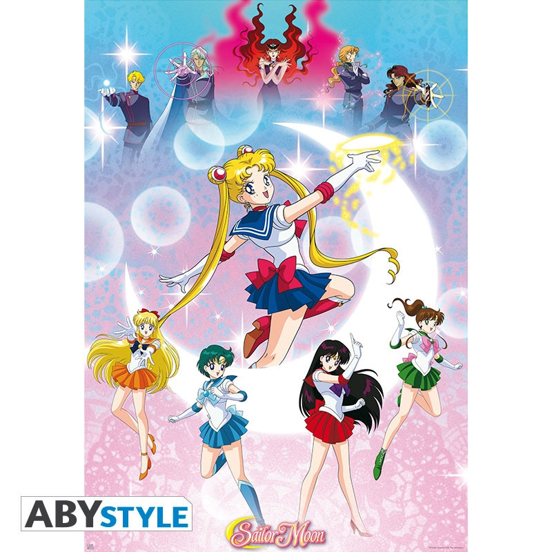 Poster - Arrotolato e termoretraibile - Sailor Moon - Moonlight power
