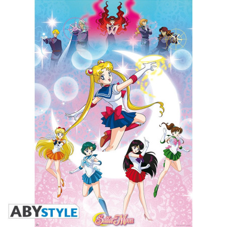 Poster - Arrotolato e termoretraibile - Sailor Moon - Moonlight power