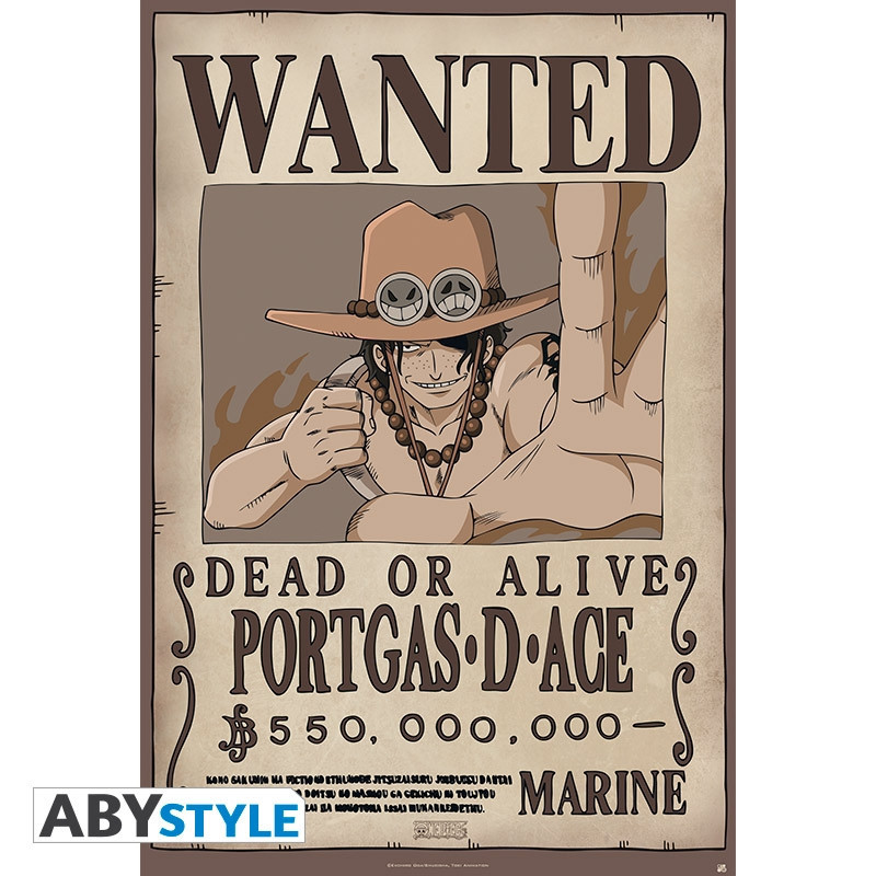 Poster - Arrotolato e termoretraibile - One Piece -  - Portgas D. Ace