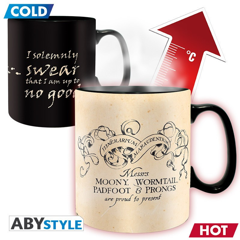 Tazza - Termo-reattivo - Harry Potter -  - Mappa del Malandrino