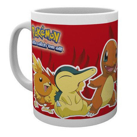 Becher - Tasse(n) - Pokemon - Starter Feuer