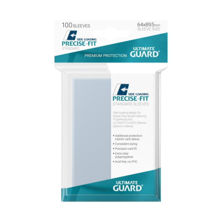 Protège-cartes - Side-Loading Precise-Fit - Standard  - Transparent