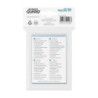 Protège-cartes - Side-Loading Precise-Fit - Standard  - Transparent