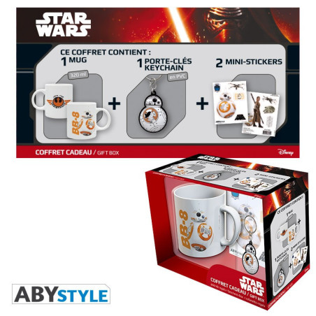 Set - Star Wars - Gift Pack - Mug 320ml + Keychain PVC + Sticker