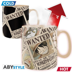 Becher - Thermoreaktiv - One Piece - Wanted