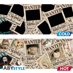Tazza - Termo-reattivo - One Piece - Wanted
