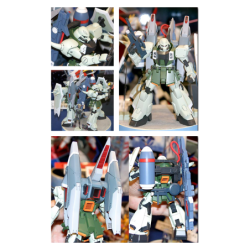 Maquette - Reborn 100 - Gundam - Zaku Warrior + Blaze & Gunner