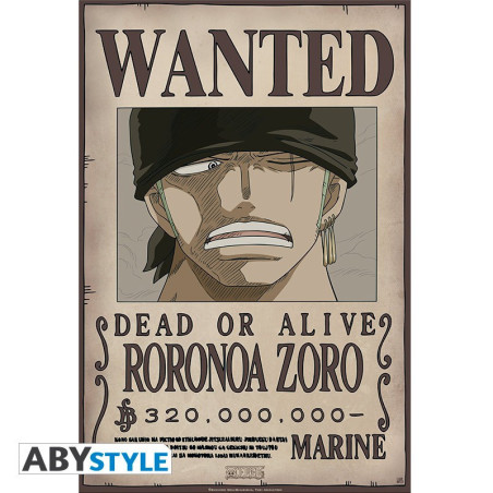 Poster - Arrotolato e termoretraibile - One Piece -  - Roronoa Zoro