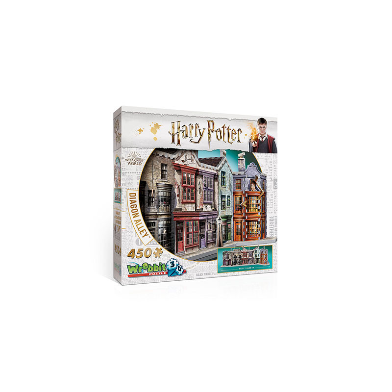 Puzzle - 3D - Rätsel - Sprachunabhängige - Harry Potter - Winkelgasse