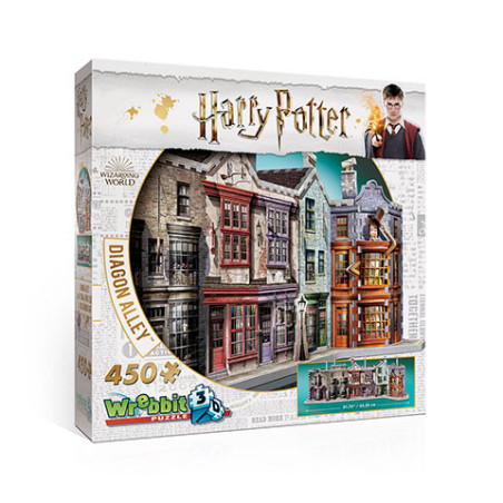 Puzzle - 3D - Rätsel - Sprachunabhängige - Harry Potter - Winkelgasse