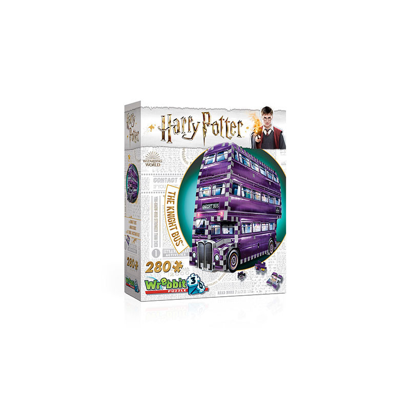 Puzzle - 3D - Rätsel - Sprachunabhängige - Harry Potter - The Knight Bus - 280 pieces