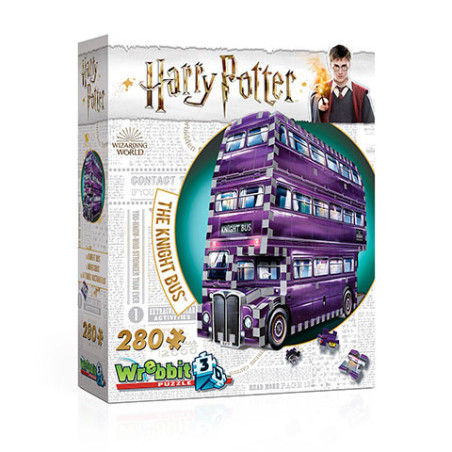 Puzzle - 3D - Rätsel - Sprachunabhängige - Harry Potter - The Knight Bus - 280 pieces