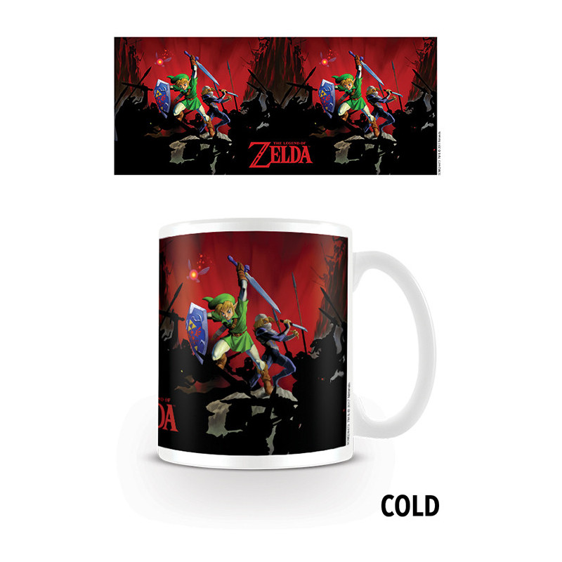Becher - Thermoreaktiv - Zelda - Schlacht
