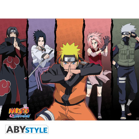 Poster - À plat - Naruto - Shippuden Group