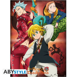 Poster - Piatto - Seven Deadly Sins - Ban, King & Meliodas