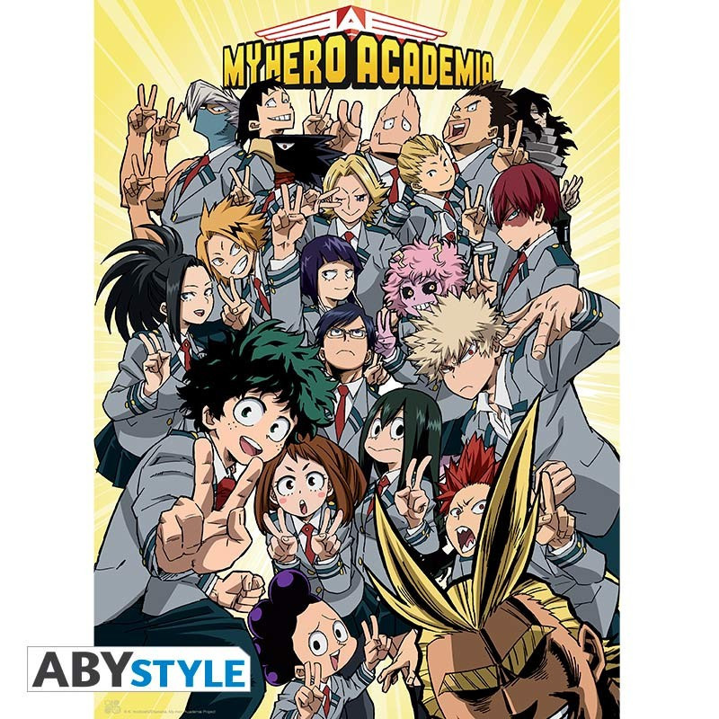 Poster - Piatto - My Hero Academia - Classe