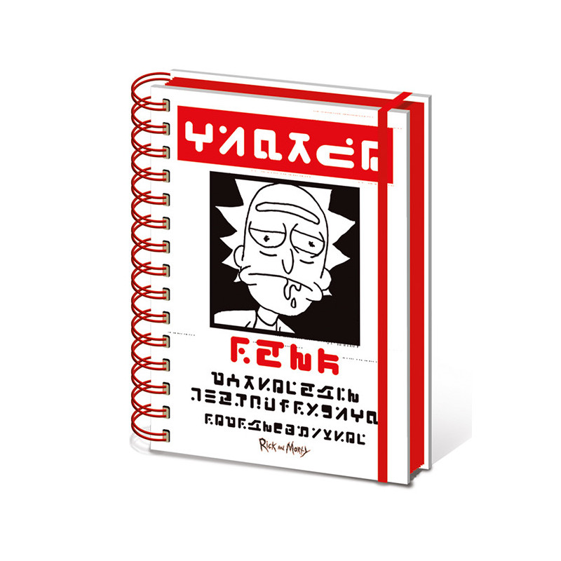 Carnet - Rick & Morty - Rick Wanted