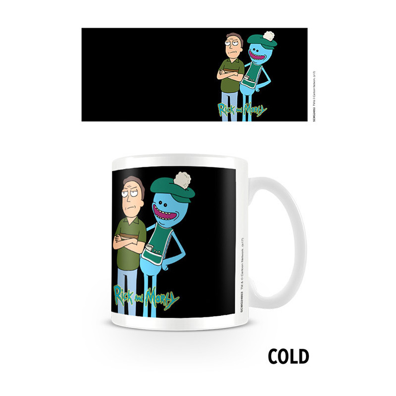 Tazza - Termo-reattivo - Rick & Morty - Jerry & Mr. Meeseeks