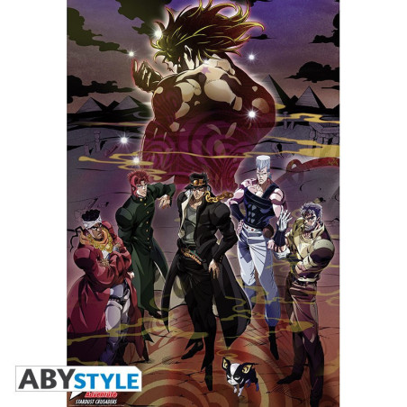 Poster - Arrotolato e termoretraibile - Jojo's Bizarre Adventure - Grouppo