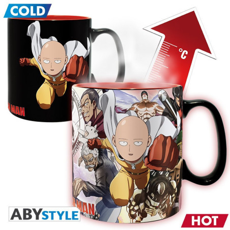 Becher - Thermoreaktiv - One Punch Man - Helden