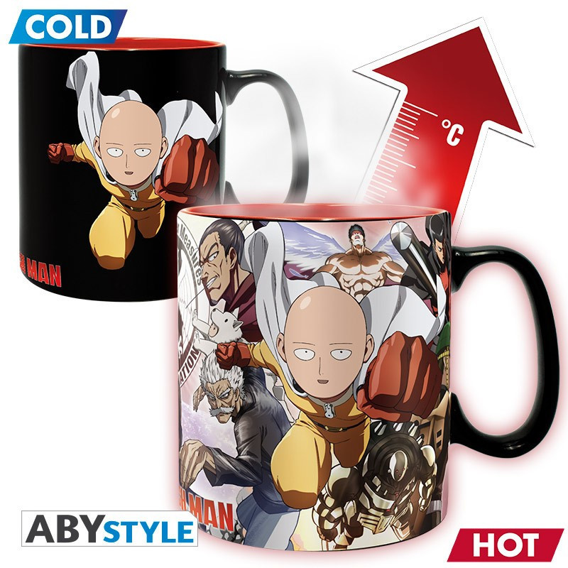 Tazza - Termo-reattivo - One Punch Man - Heroes