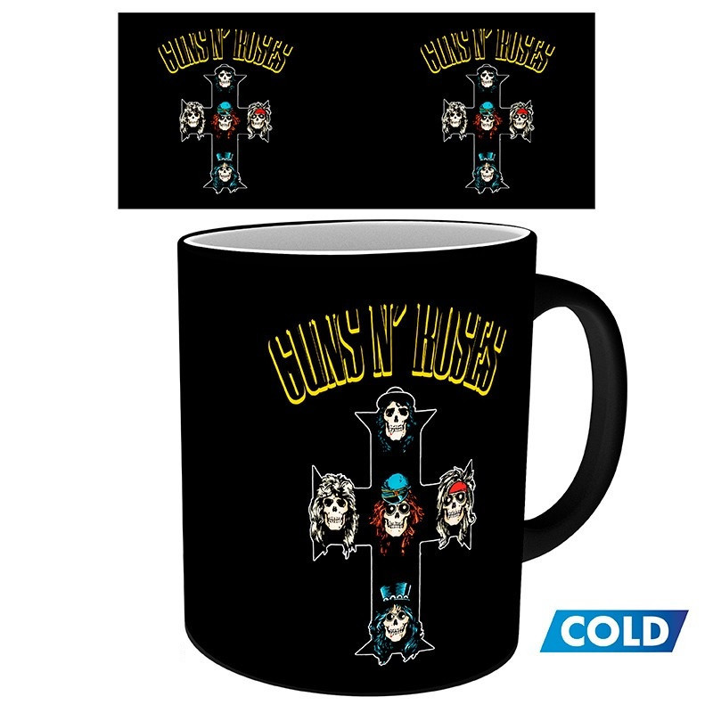 Mug - Thermo-réactif - Guns N Rose - Cross