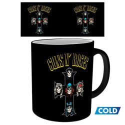 Becher - Thermoreaktiv - Guns N Rose - Cross