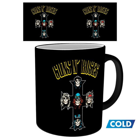 Tazza - Termo-reattivo - Guns N Rose - Cross
