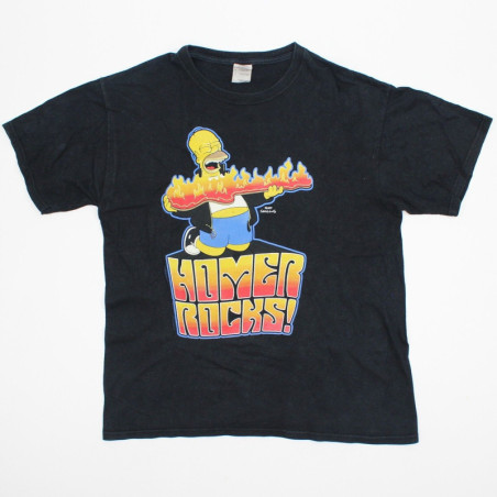 T-shirt - The Simpsons - Homer Rocks