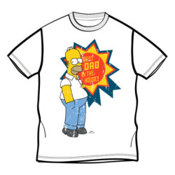 T-shirt - Les Simpsons - Best Dad