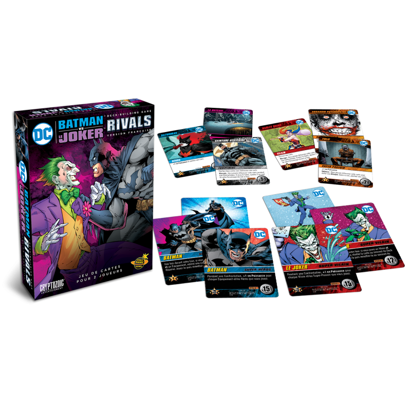Deck-Building - Extension - DC Comics - Rivals, Batman vs Joker