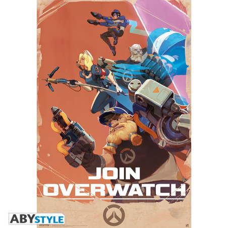 Poster - Arrotolato e termoretraibile - Overwatch - Join !
