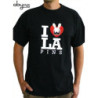 Maglietta - Raving Rabbids - I Love Rabbids