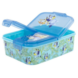 Boîte à repas - Multi compartiments - Bluey - Bento Box - Personnages
