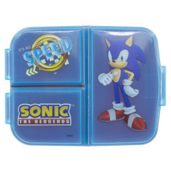 Boîte à repas - Multi compartiments - Sonic the Hedgehog - It's All About Speed - Sonic, le Hérisson
