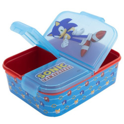 Boîte à repas - Multi compartiments - Sonic the Hedgehog - It's All About Speed - Sonic, le Hérisson