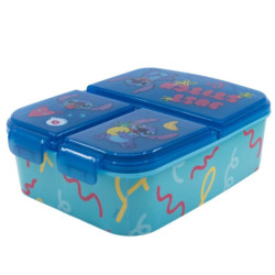Boîte à repas - Multi compartiments - Lilo & Stitch - Just Stitch